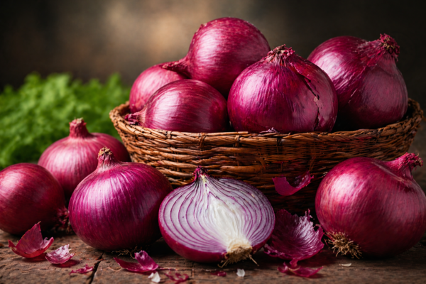 Grade A Onions are handpicked