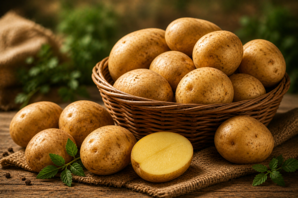 high-quality rustic potato's